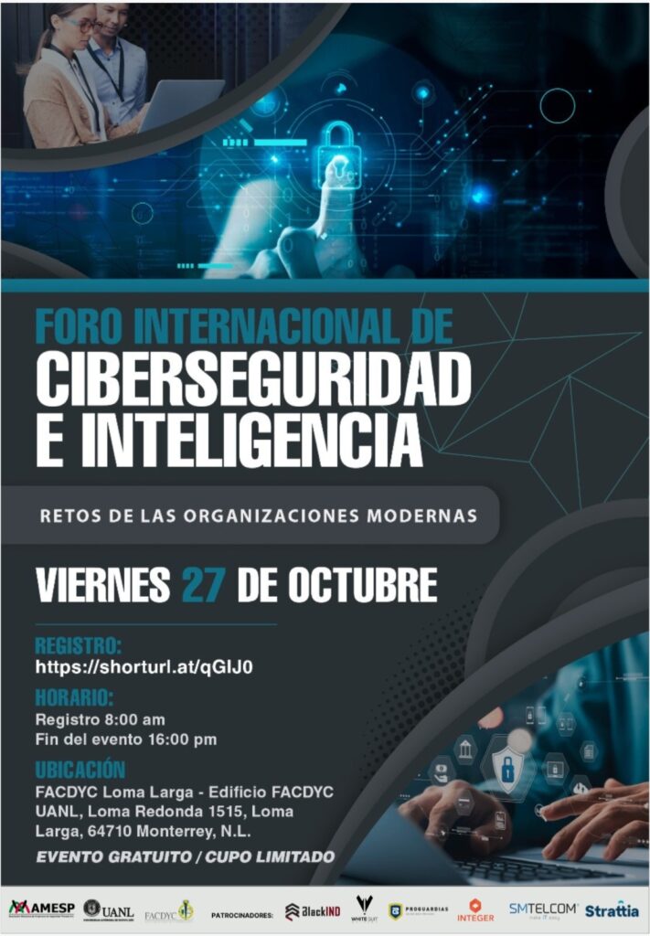 FORO INTERNACIONAL DE CIBERSEGURIDAD E INTELIGENCIA 1