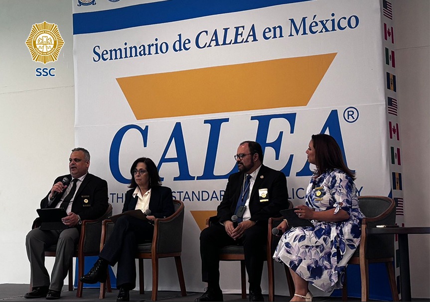Participó la SSC en seminario de CALEA en México 1 FOTO 2 COM 1567 2025