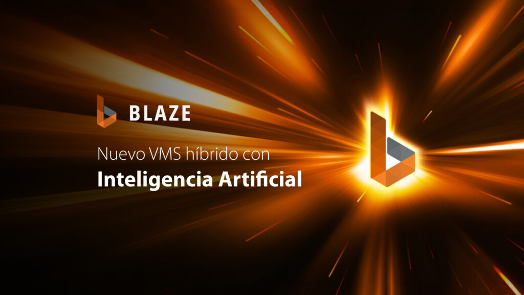Hanwha Vision introduce software Blaze: VMS híbrido con búsqueda semántica y por apariencia 2 blaze banner text
